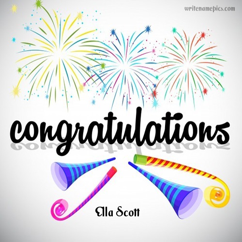 Congratulations