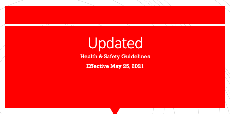 Updated Health & Safety Guidelines