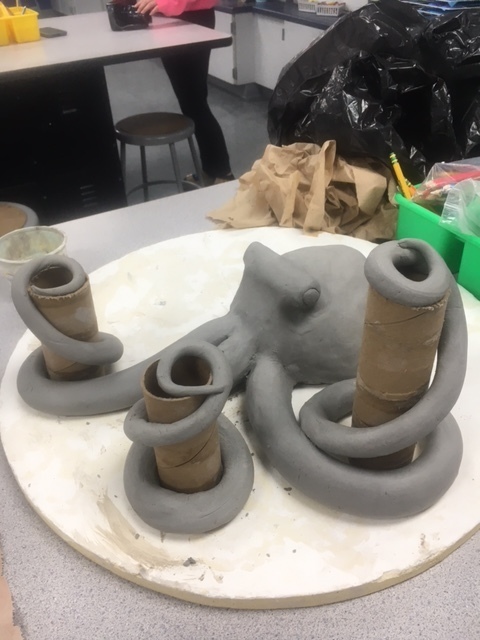 ceramic octopus