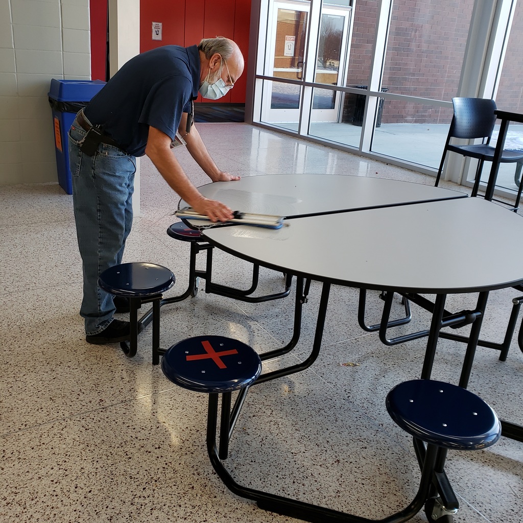 Cleaning tables