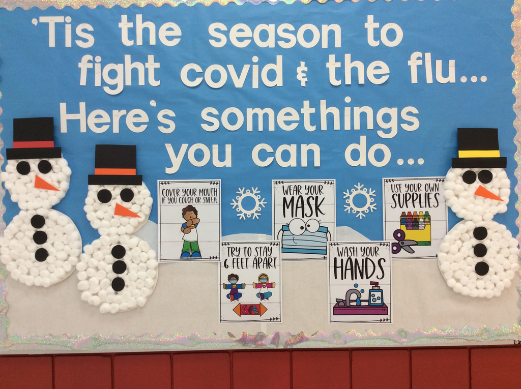 Stay healthy bulletin board