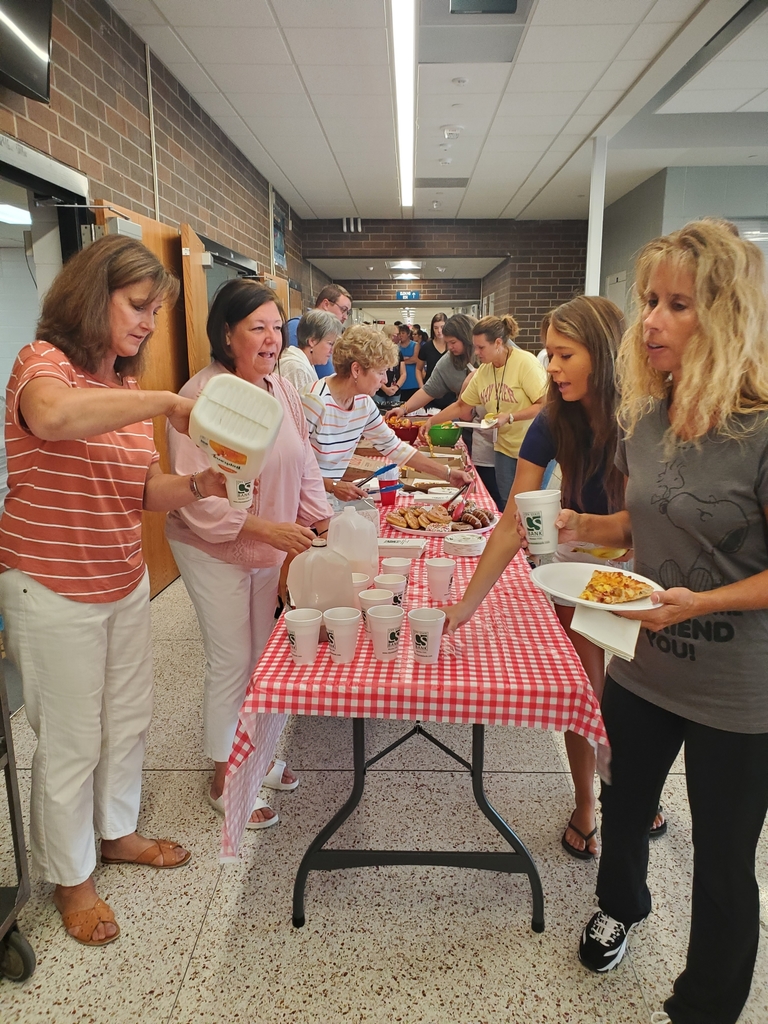breakfast for the staff