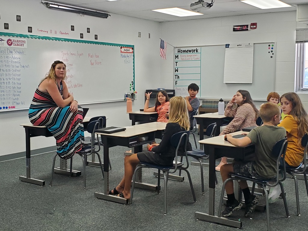 Students in an ELA room