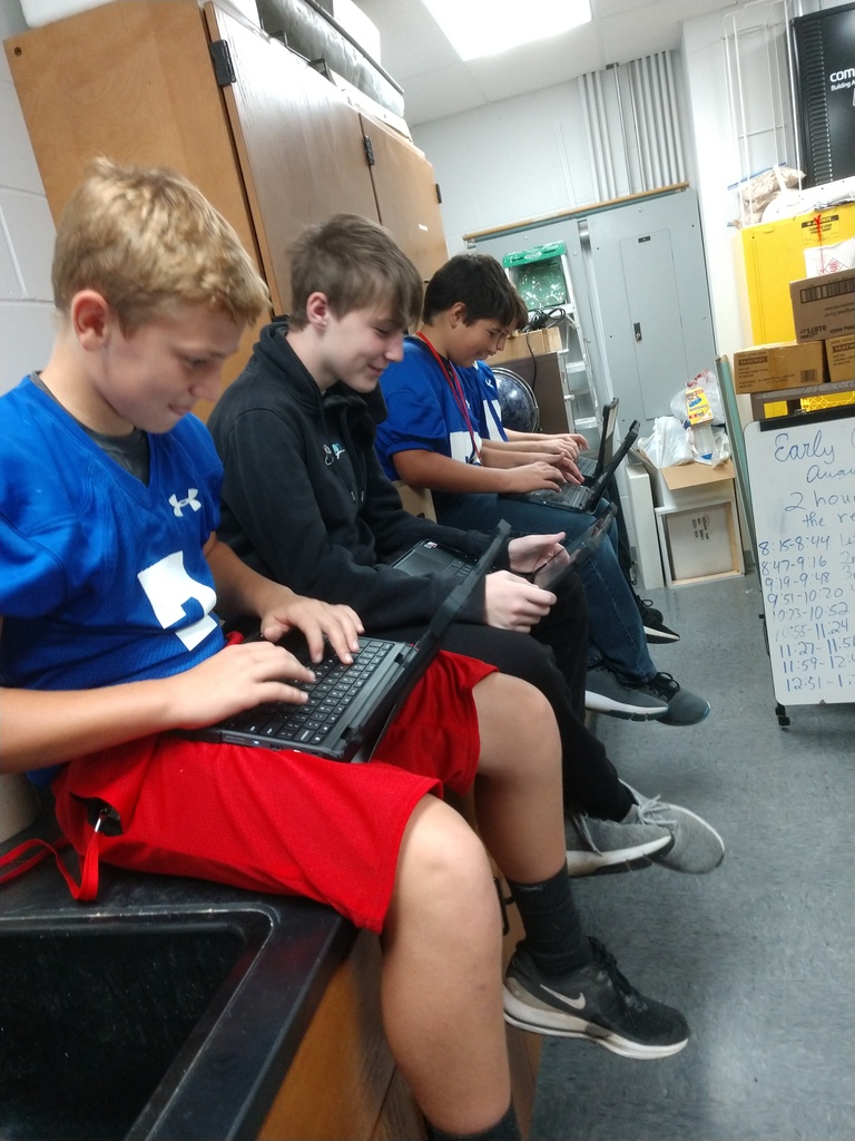8th Grade science students