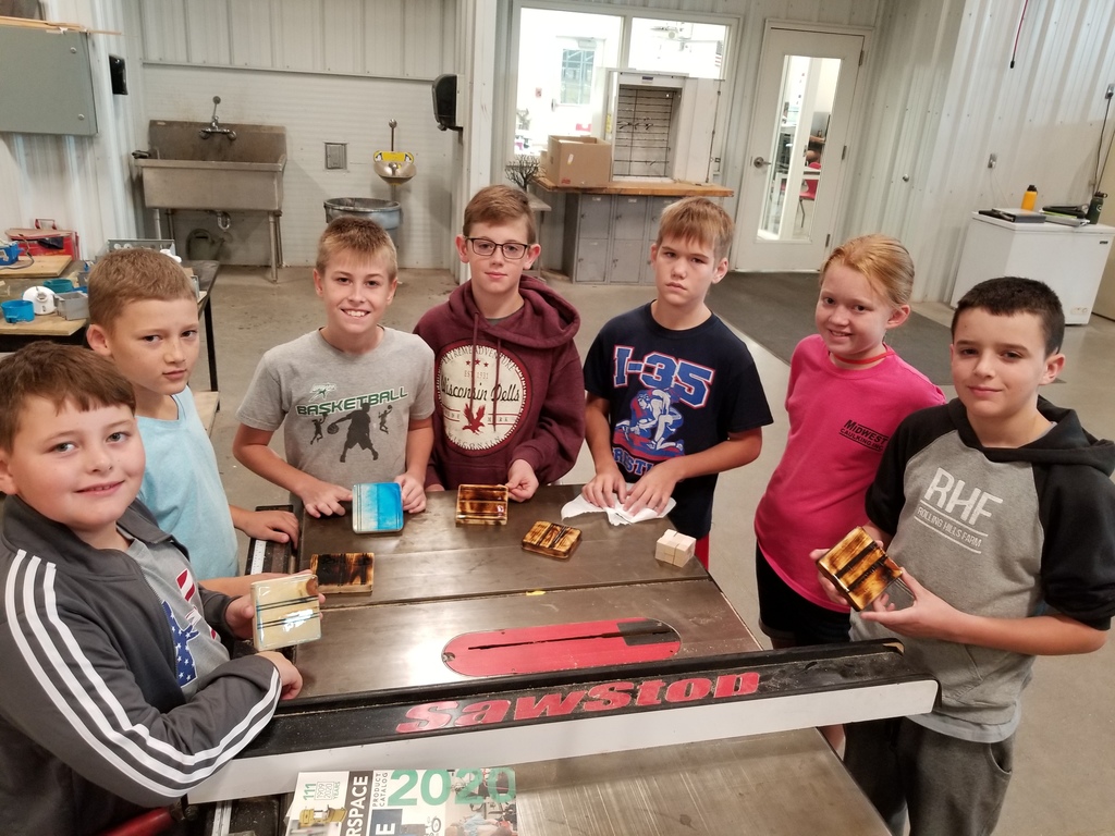 Woods Club students