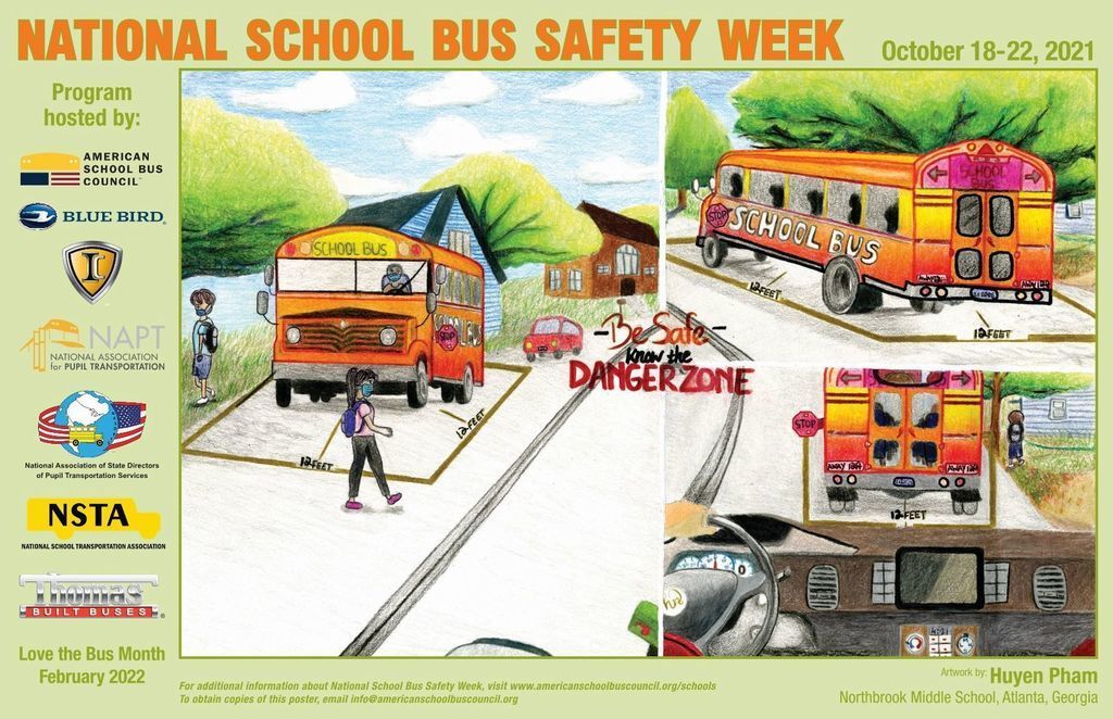 Bus Safety Week Poster
