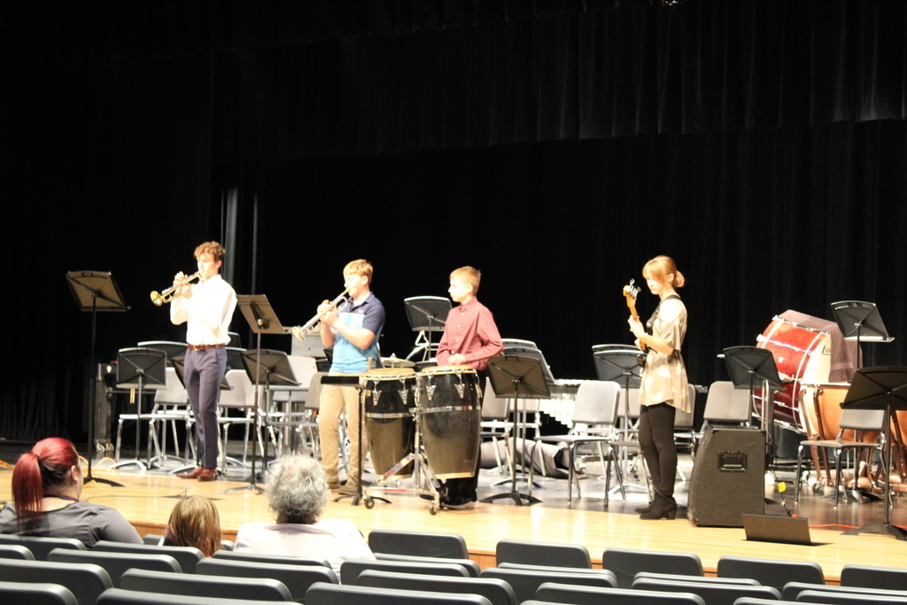 HS Jazz band opening