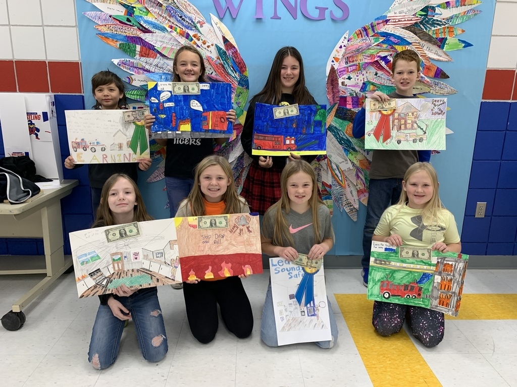 4th Grade poster winners