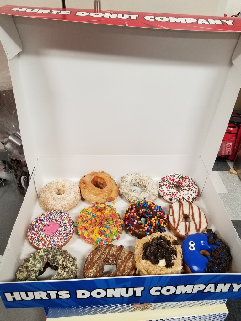 Donuts for the staff