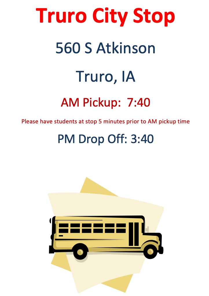 Truro Bus Stop Info