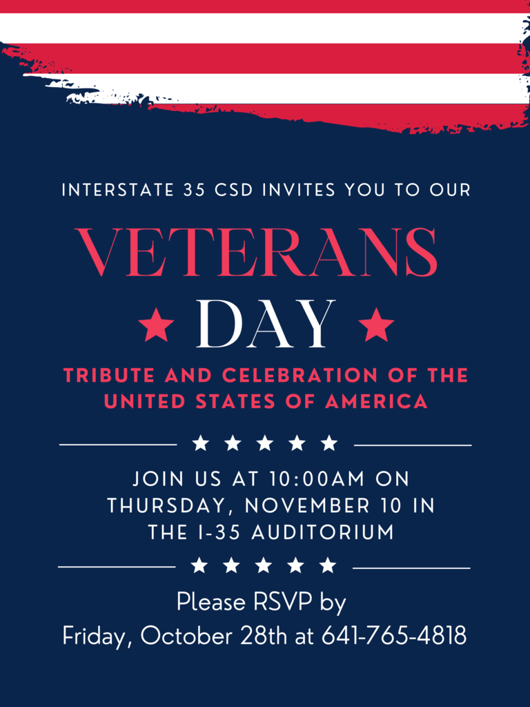 Veterans Day Invite