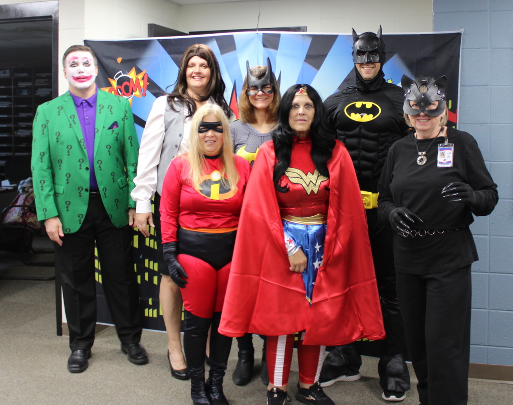 District office super heroes 