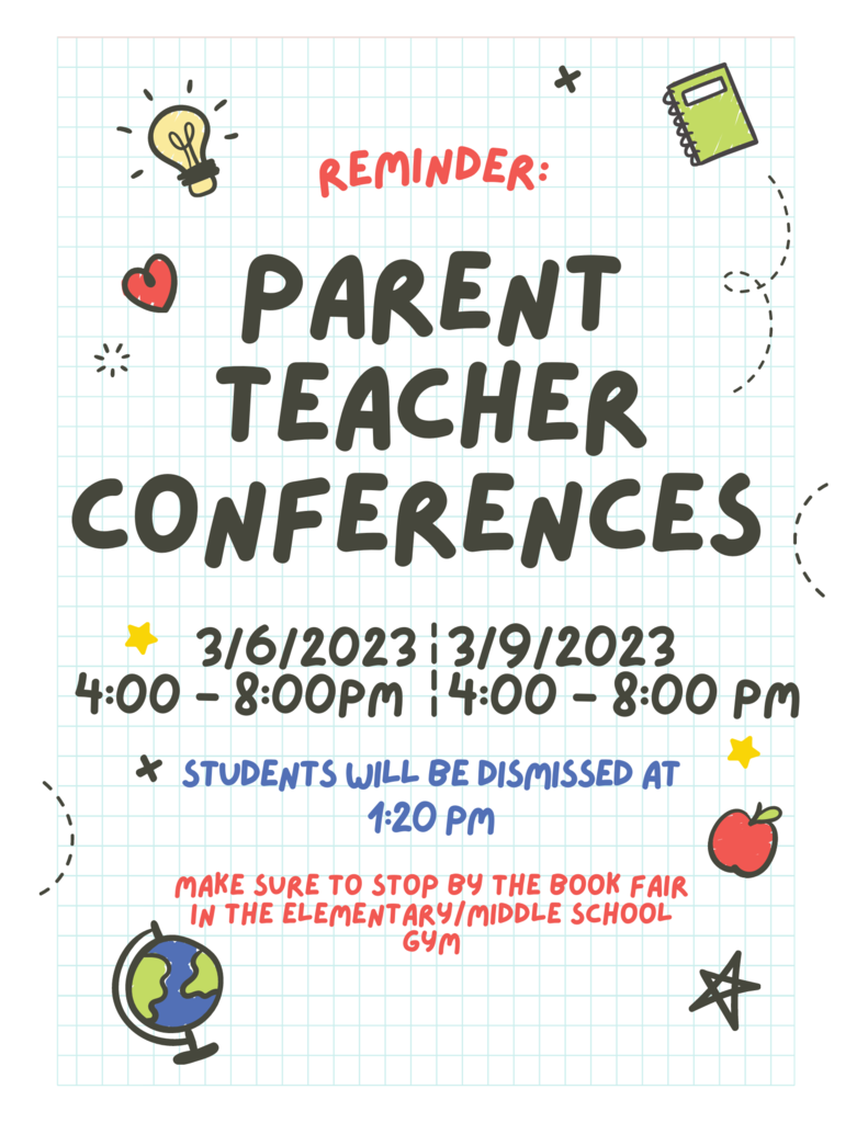 Parent Teacher Conference Reminder
